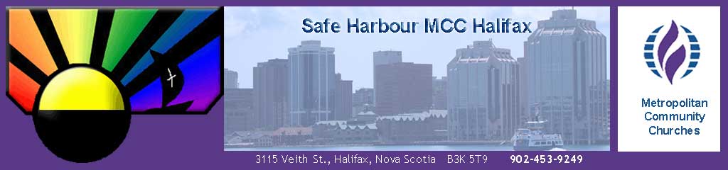 Safe Harbour MCC logo and picture of Halifax